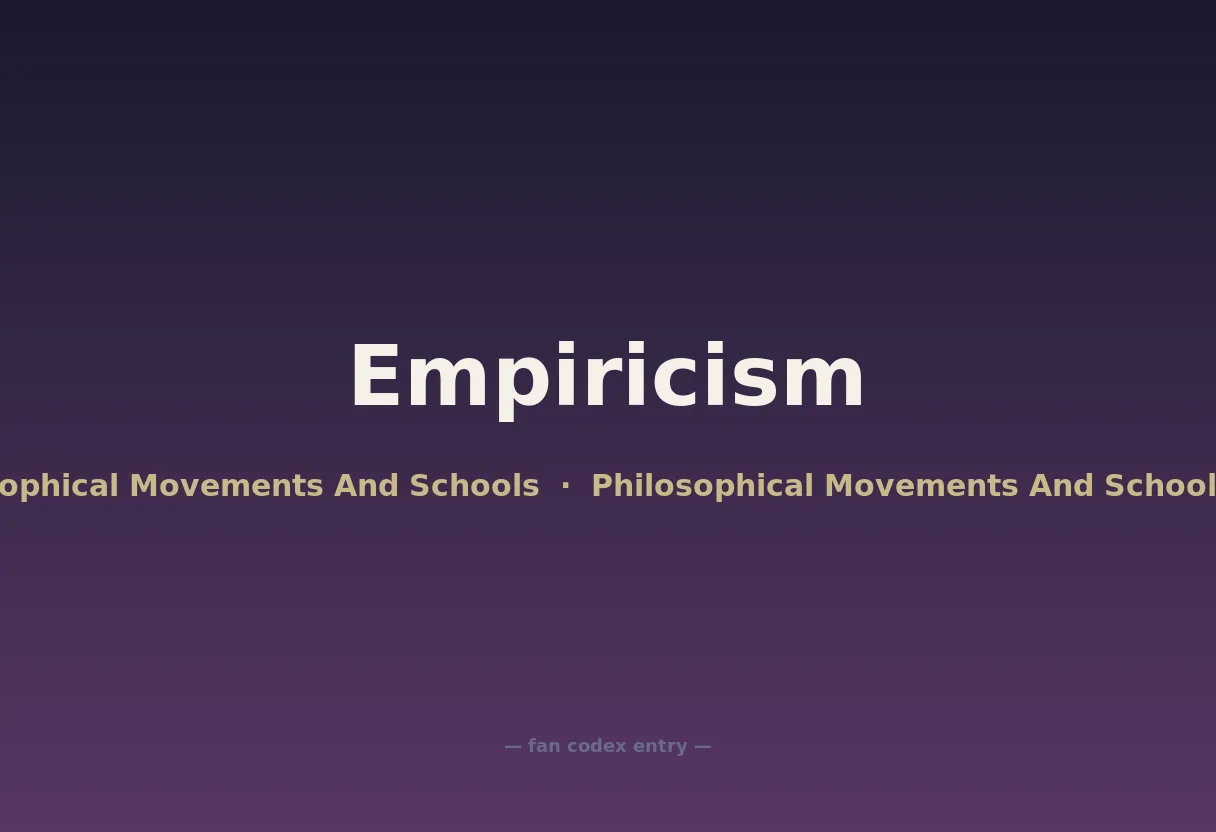 Empiricism