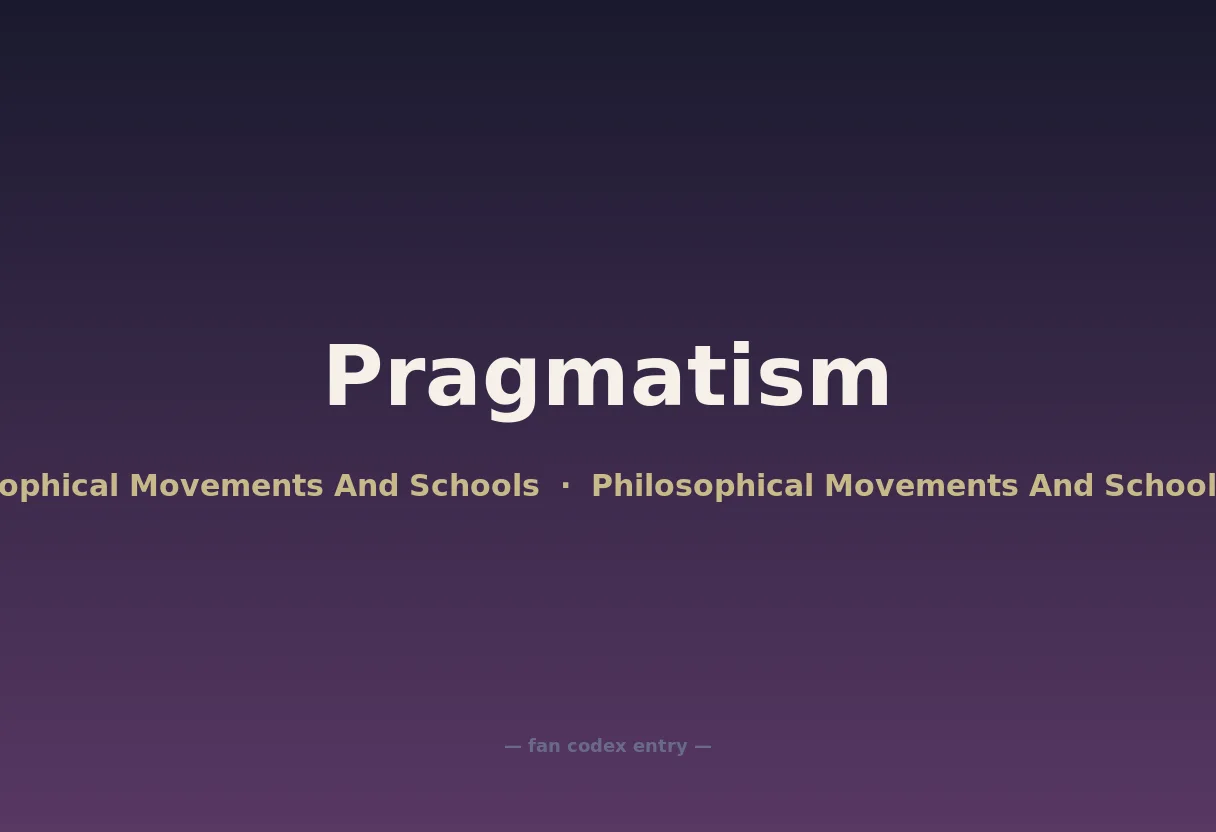 Pragmatism