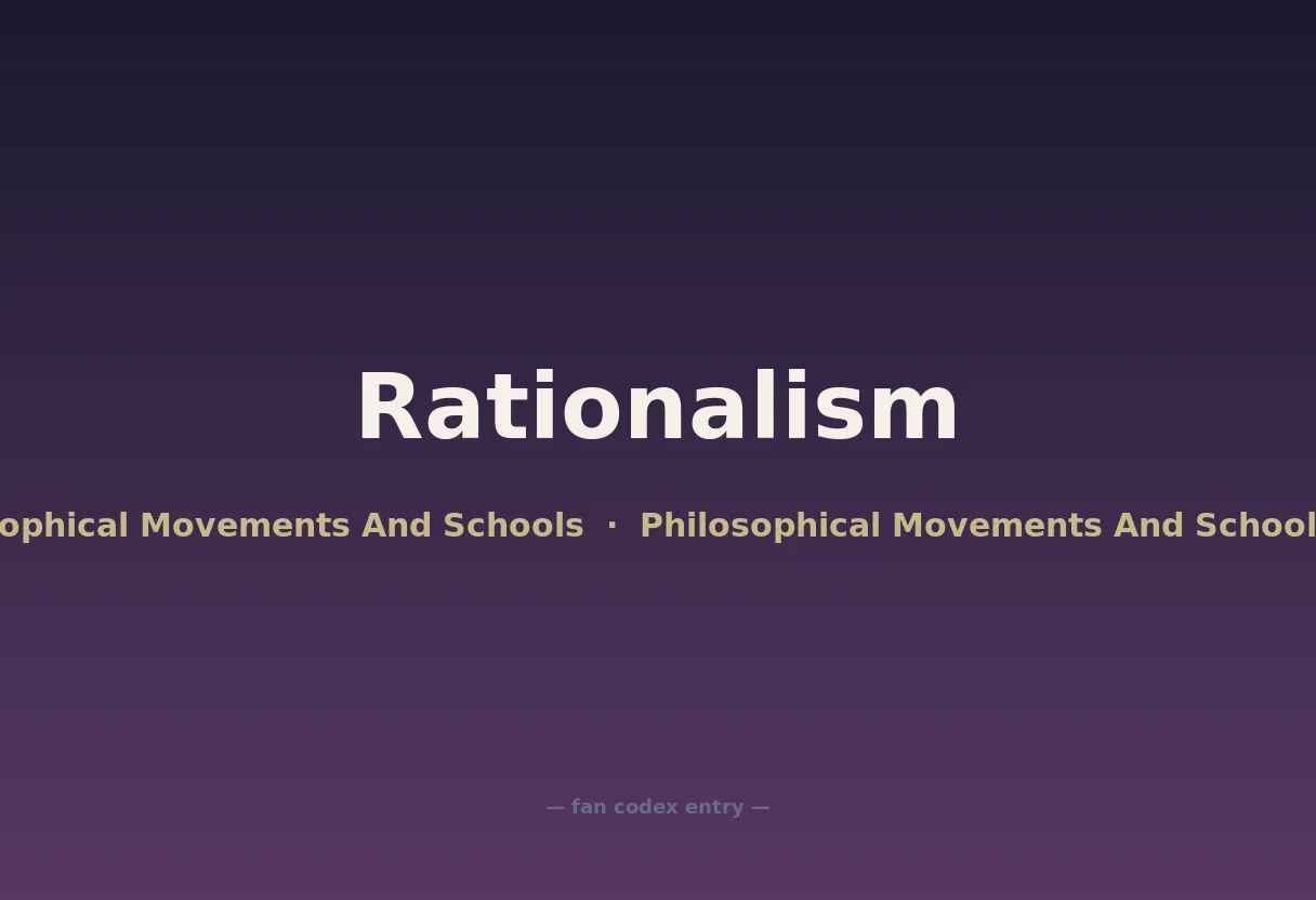 Rationalism